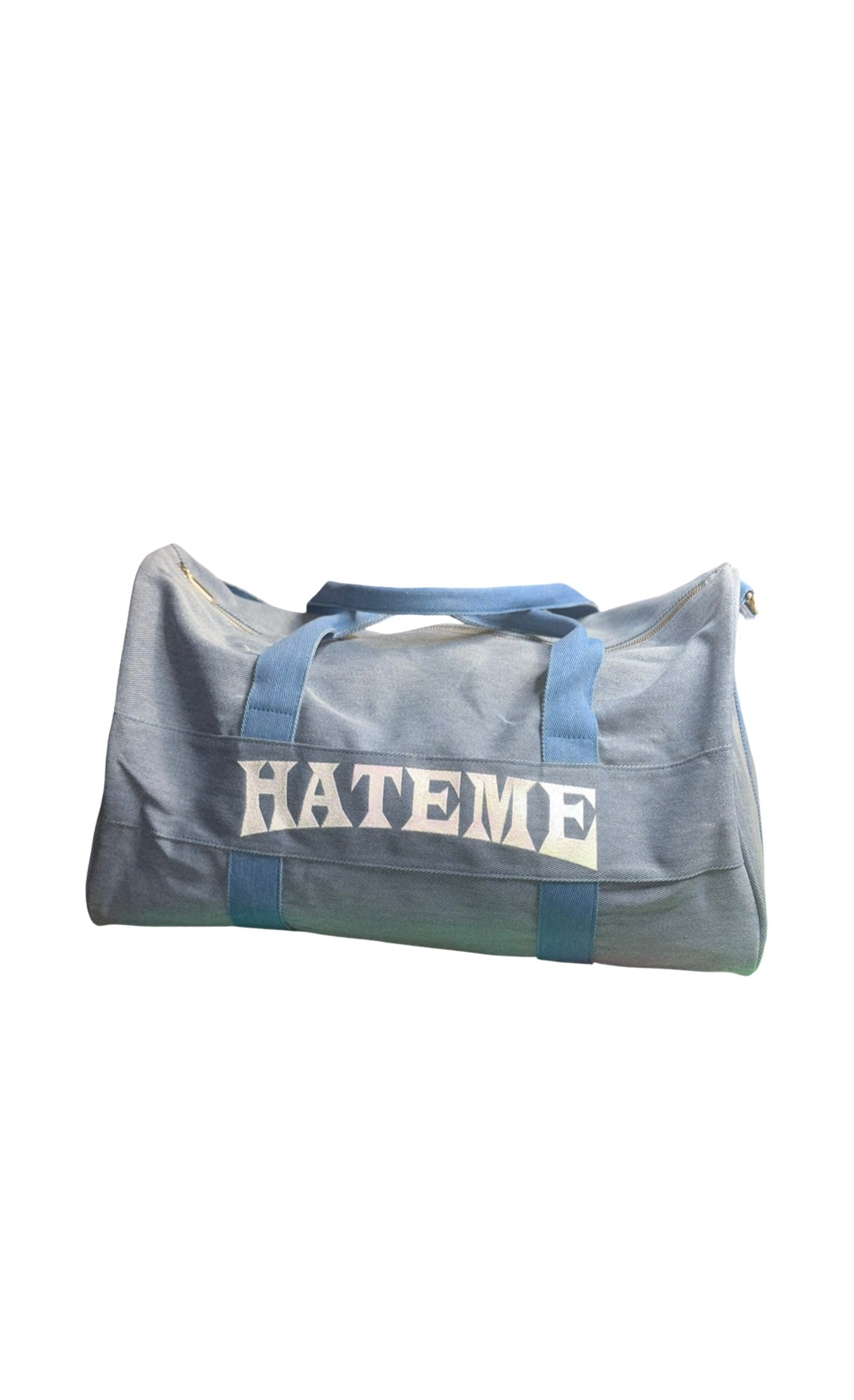 Denim Duffel Bag