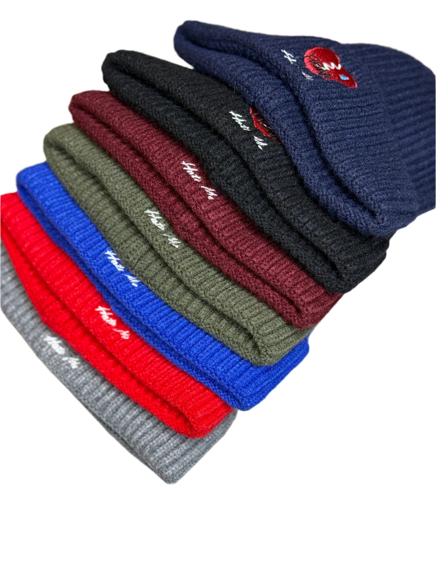 Hate Me Knit Beanie Hats