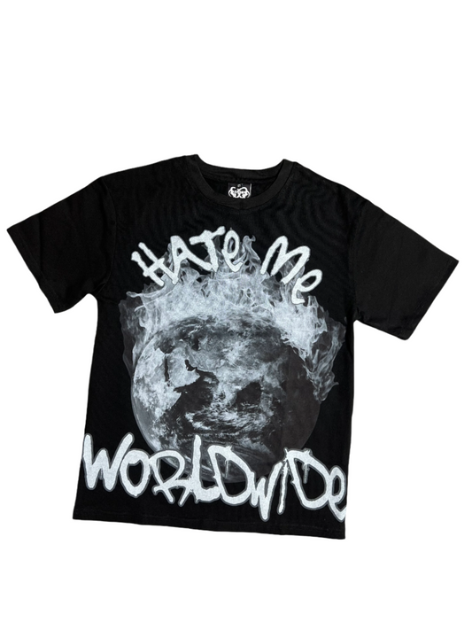 Hate Me Worldwide Black T-Shirt