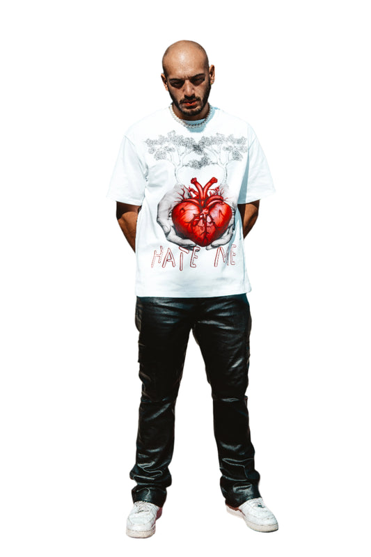 Hate Me Heart In Hands T-shirt