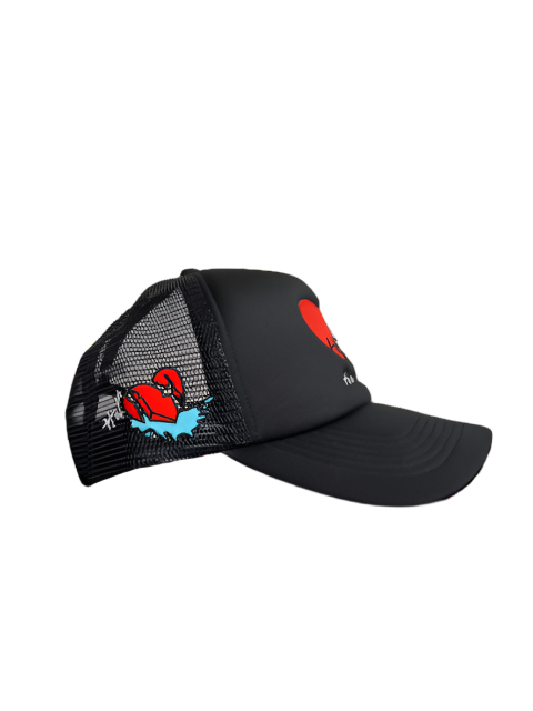 Black Hate Me Trucker Hat