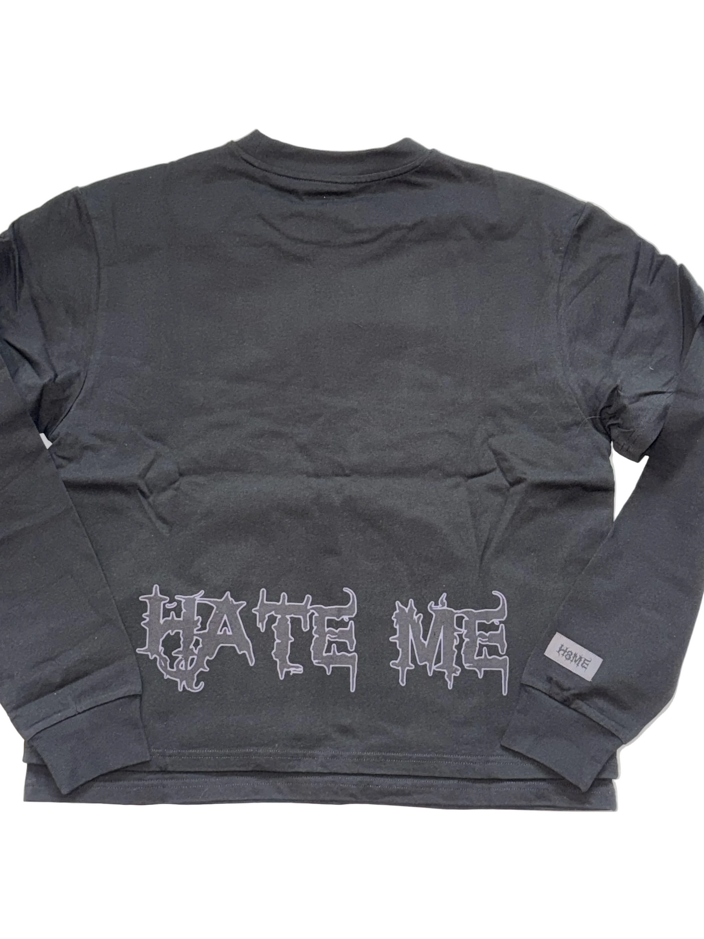 Black Hate Me Long Sleeve Tee