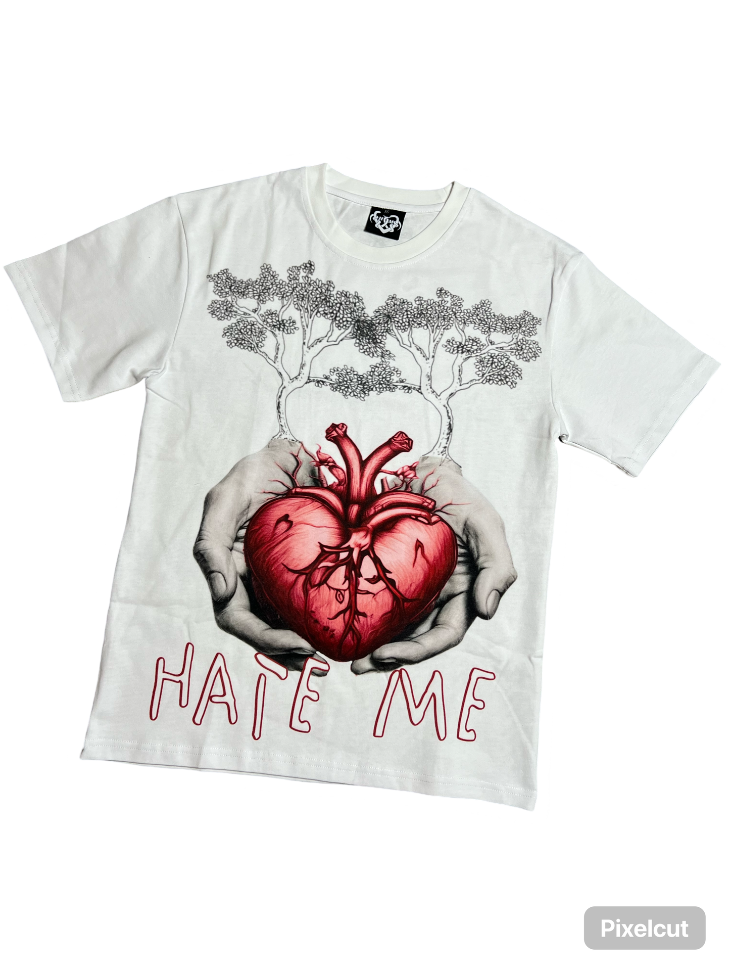 Hate Me Heart In Hands T-shirt