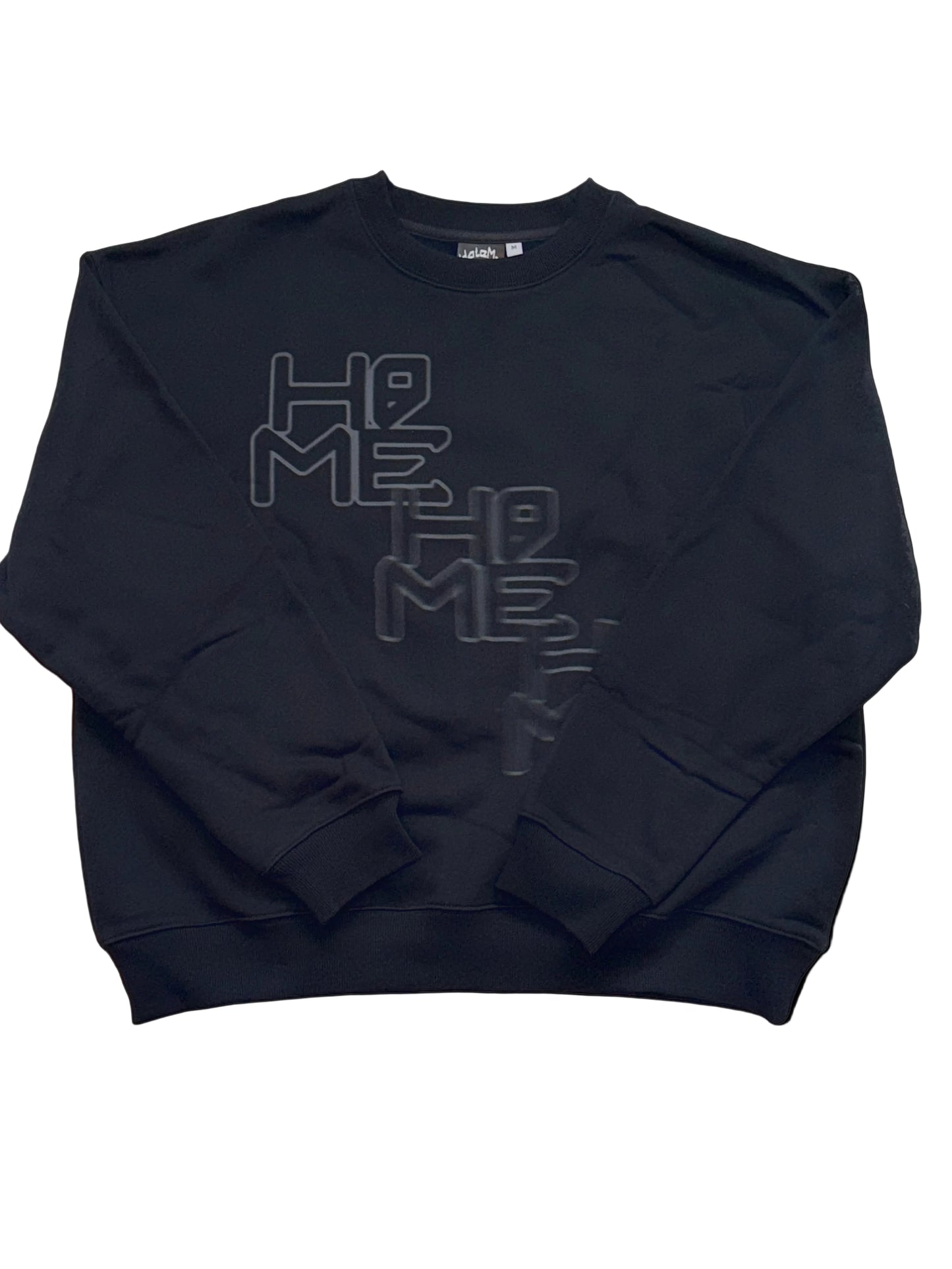 Hate Me Blurry Logo Crewneck