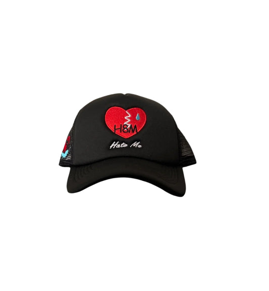 Black Hate Me Trucker Hat